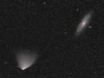Комета PANSTARRS и Туманность Андромеды