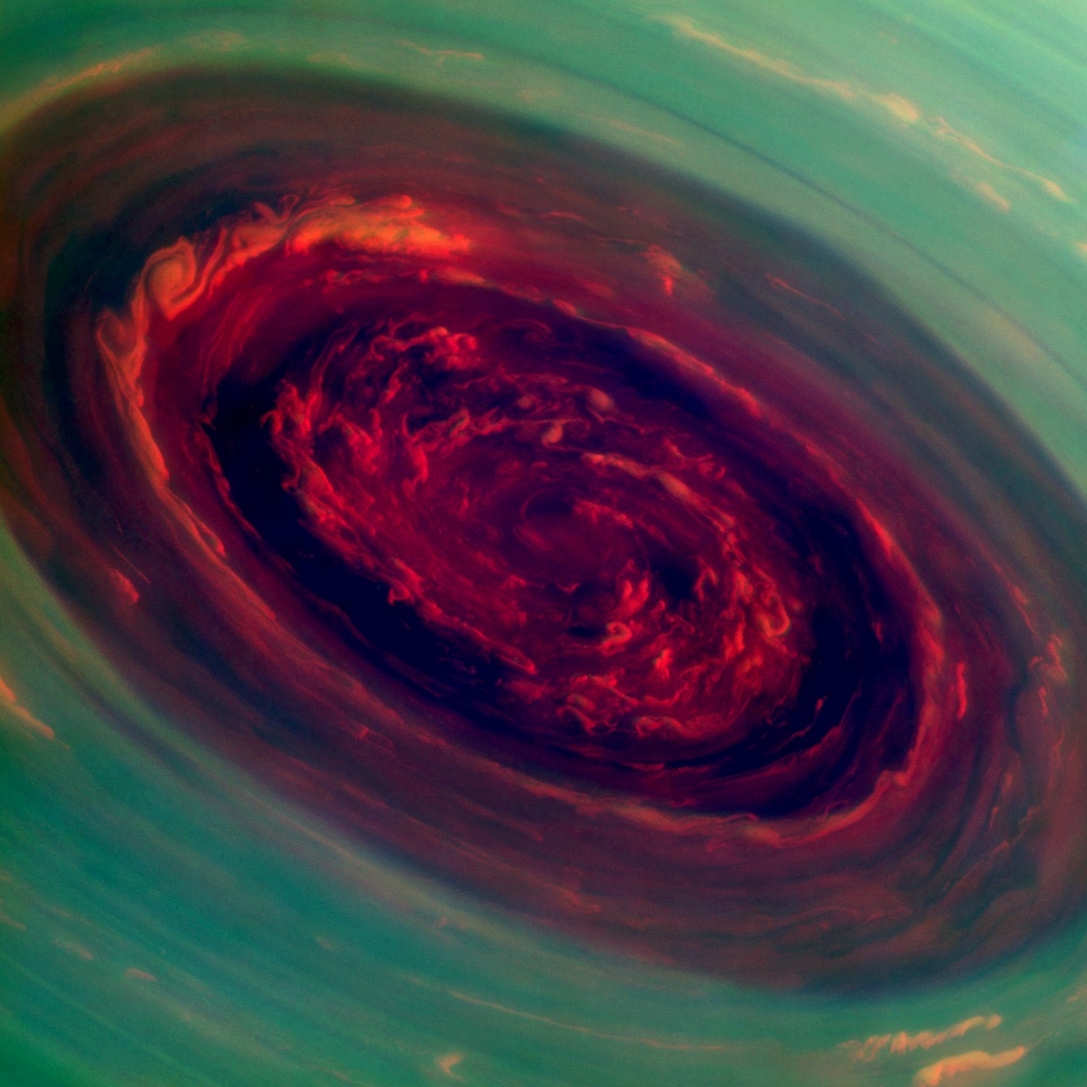 Uragan na Saturne