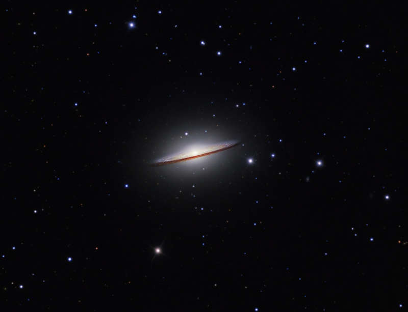 The Sombrero Galaxy from Hale