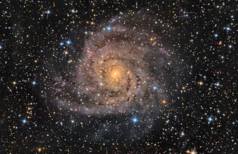 Hidden Galaxy IC 342