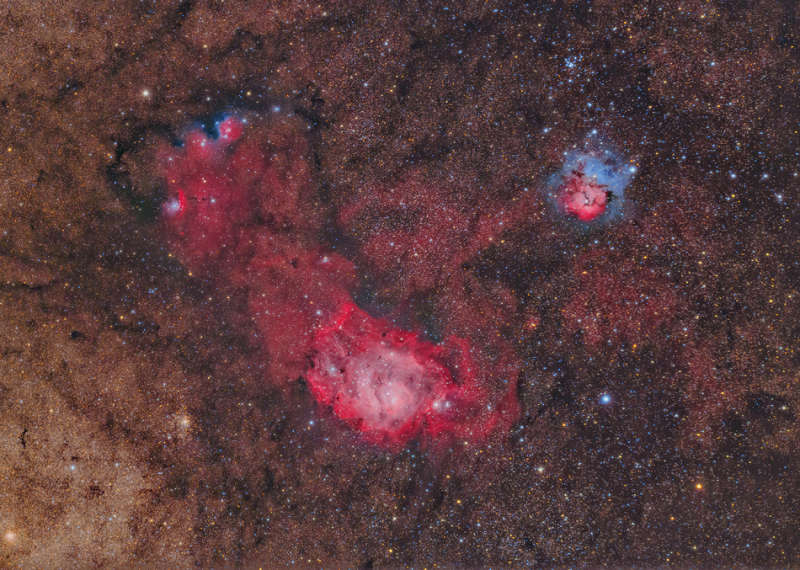 A Sagittarius Triplet