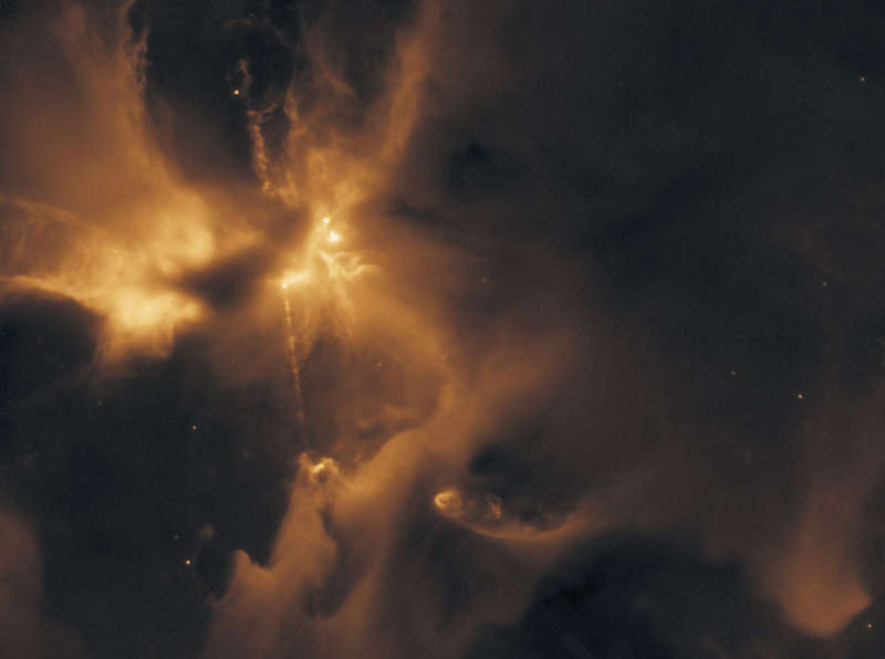 A Particle Beam Jet forms HH 24