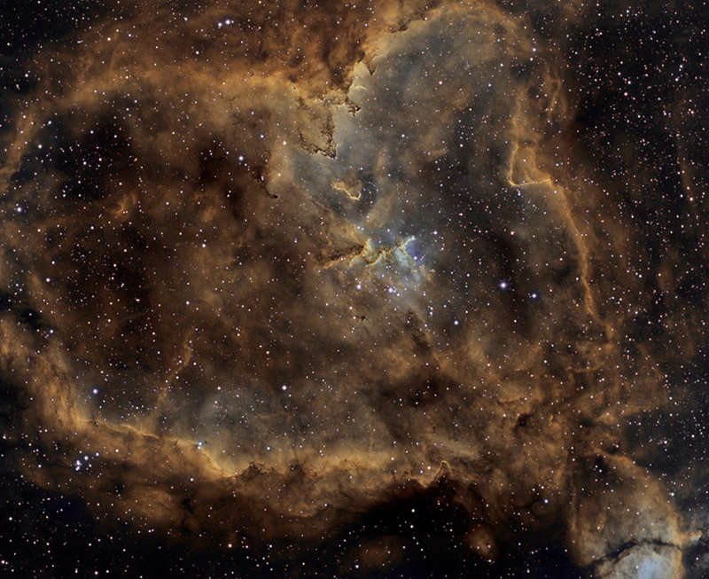 IC 1805: Light from the Heart