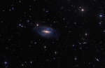 NGC 2685: галактика с полярным кольцом