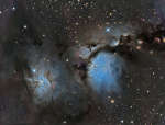 M78 и отражающие свет облака пыли