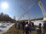 День открытых дверей на Пущинской РадиоАстрономической Обсерватории