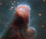Туманность Конус от Хаббла