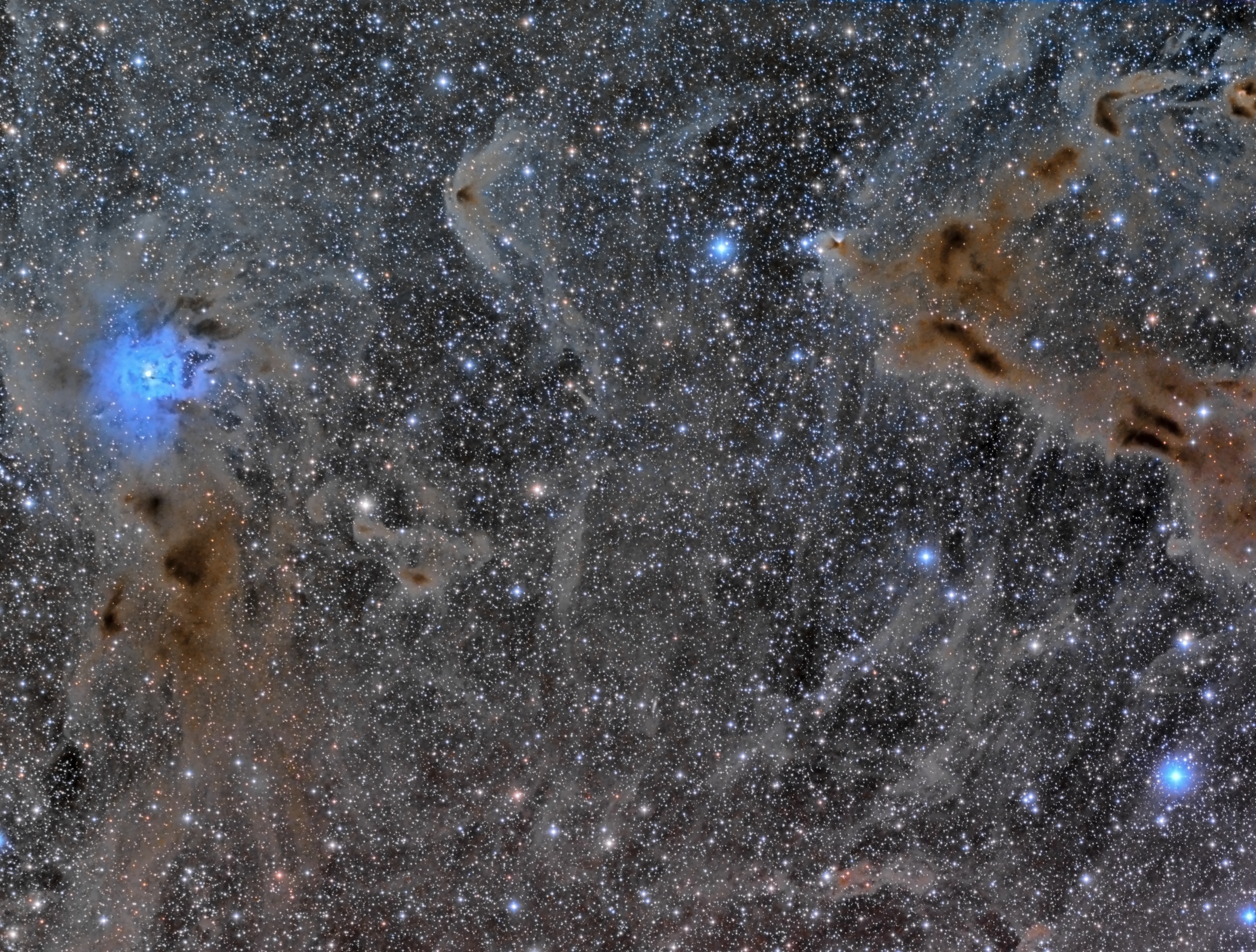 Туманность Ирис(NGC 7023, Колдуэлл 4)