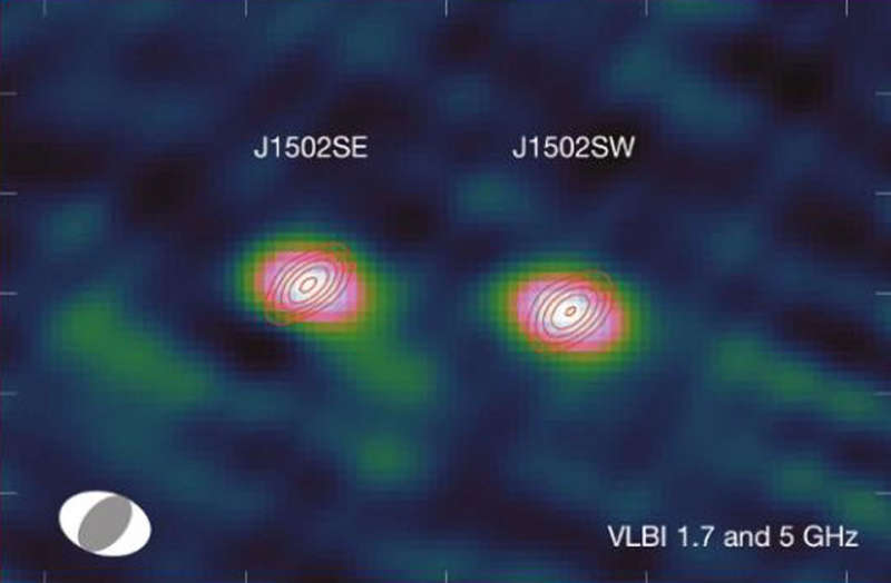 J1502 1115: A Triple Black Hole Galaxy