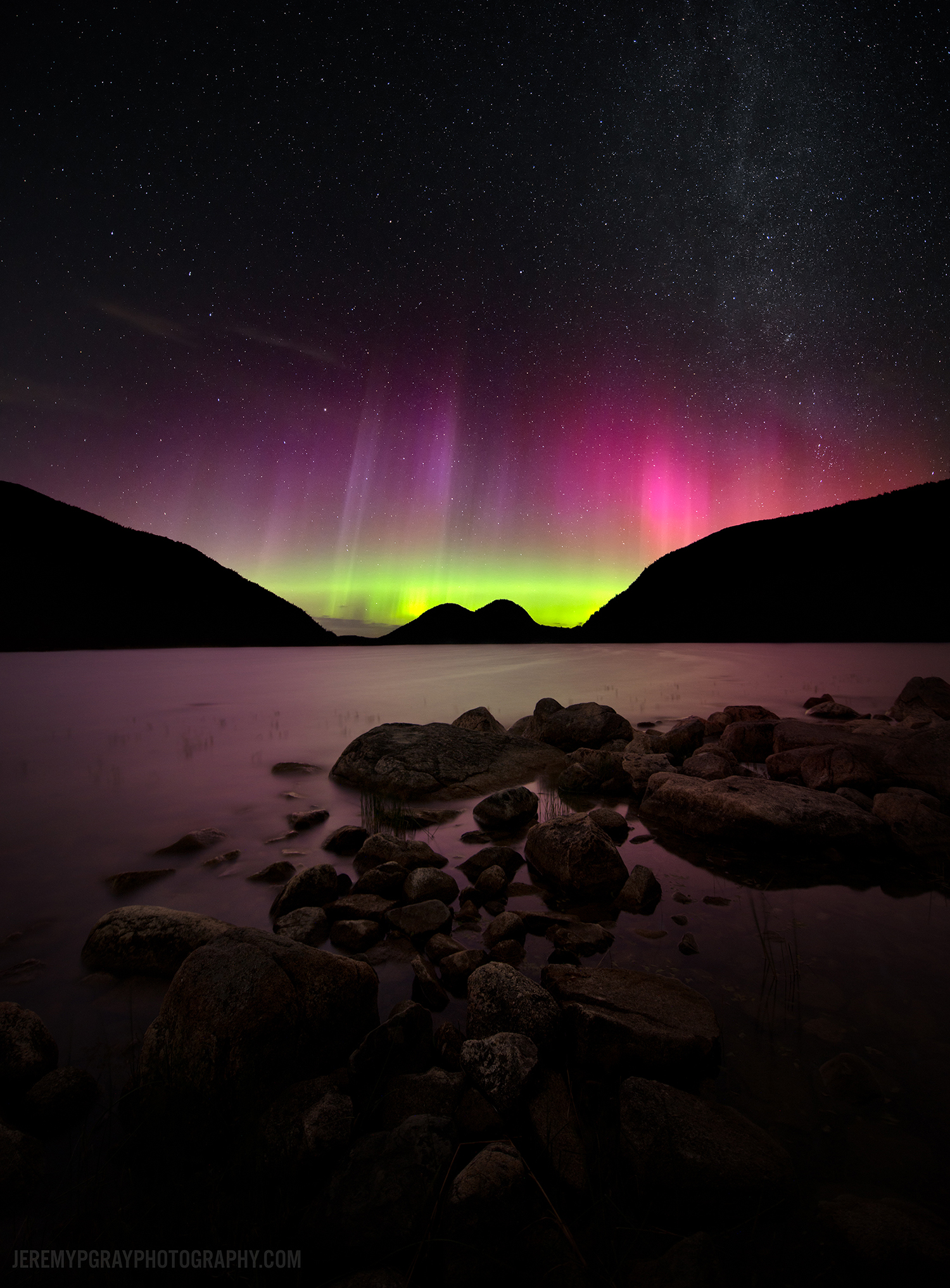 Aurora over Maine