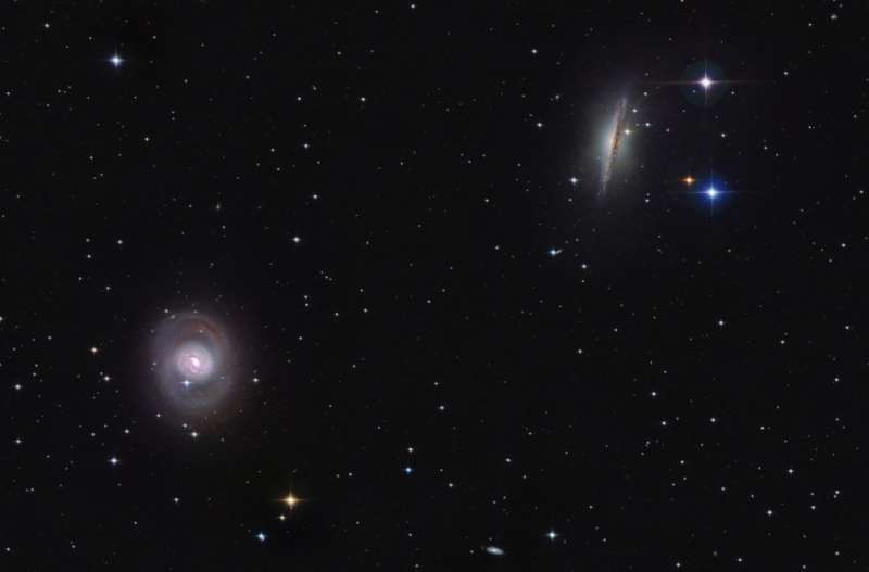Cetus Duo M77 and NGC 1055