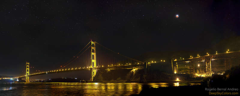 A Golden Gate Eclipse
