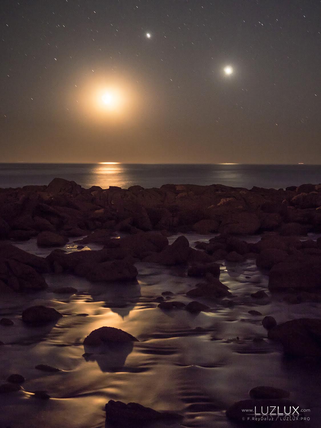 Triple Conjunction Over Galician National Park