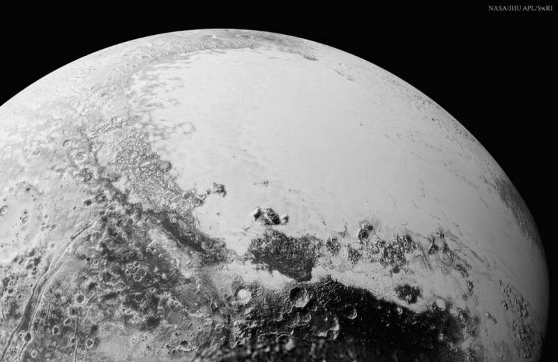 Pluto from above Cthulhu Regio