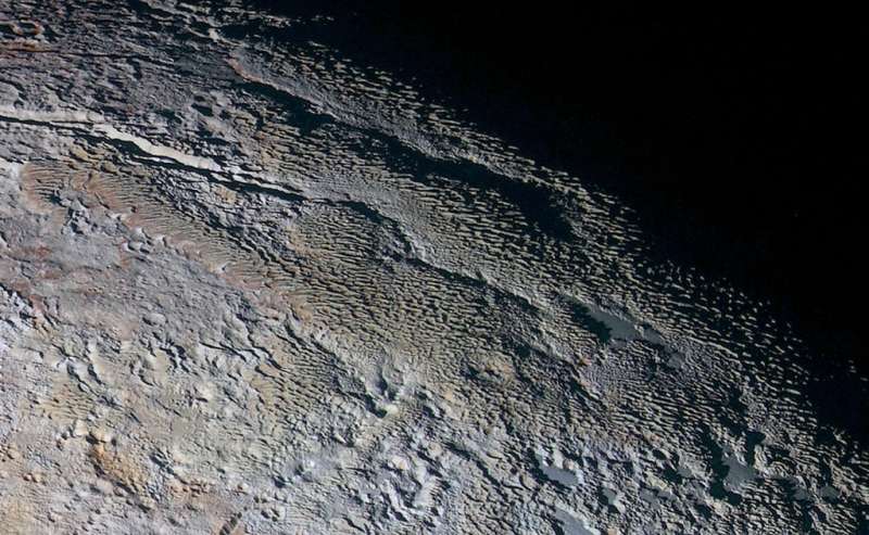 Pluto s Snakeskin Terrain