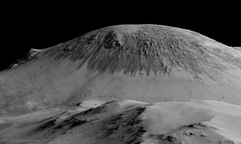 Sezonnye izmeneniya polos na Marse govoryat o tom, chto nedavno tam tekla voda
