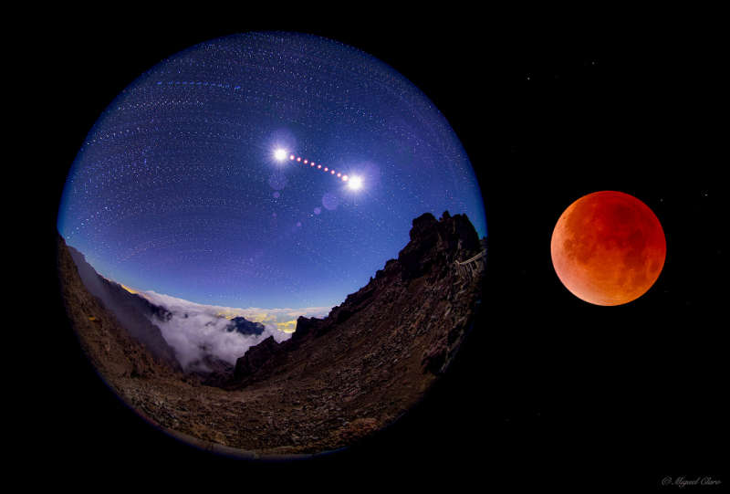 La Palma Eclipse Sequence