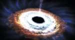 Массивная черная дыра разрывает пролетающую звезду