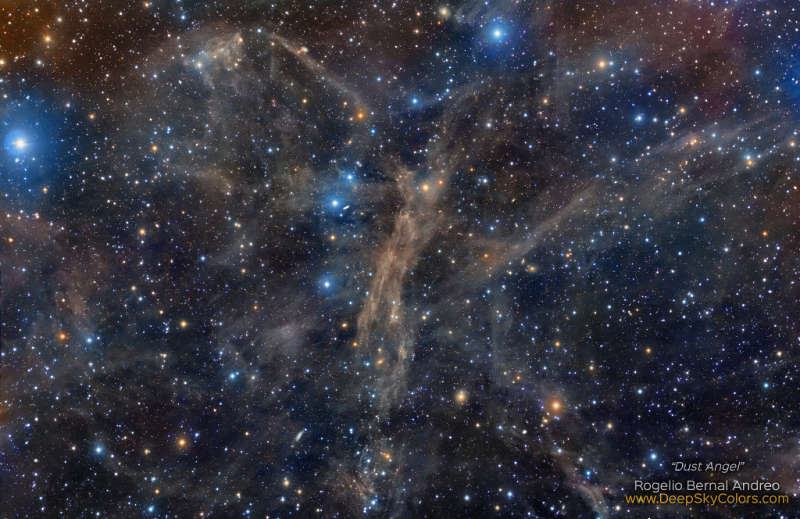 A Dust Angel Nebula
