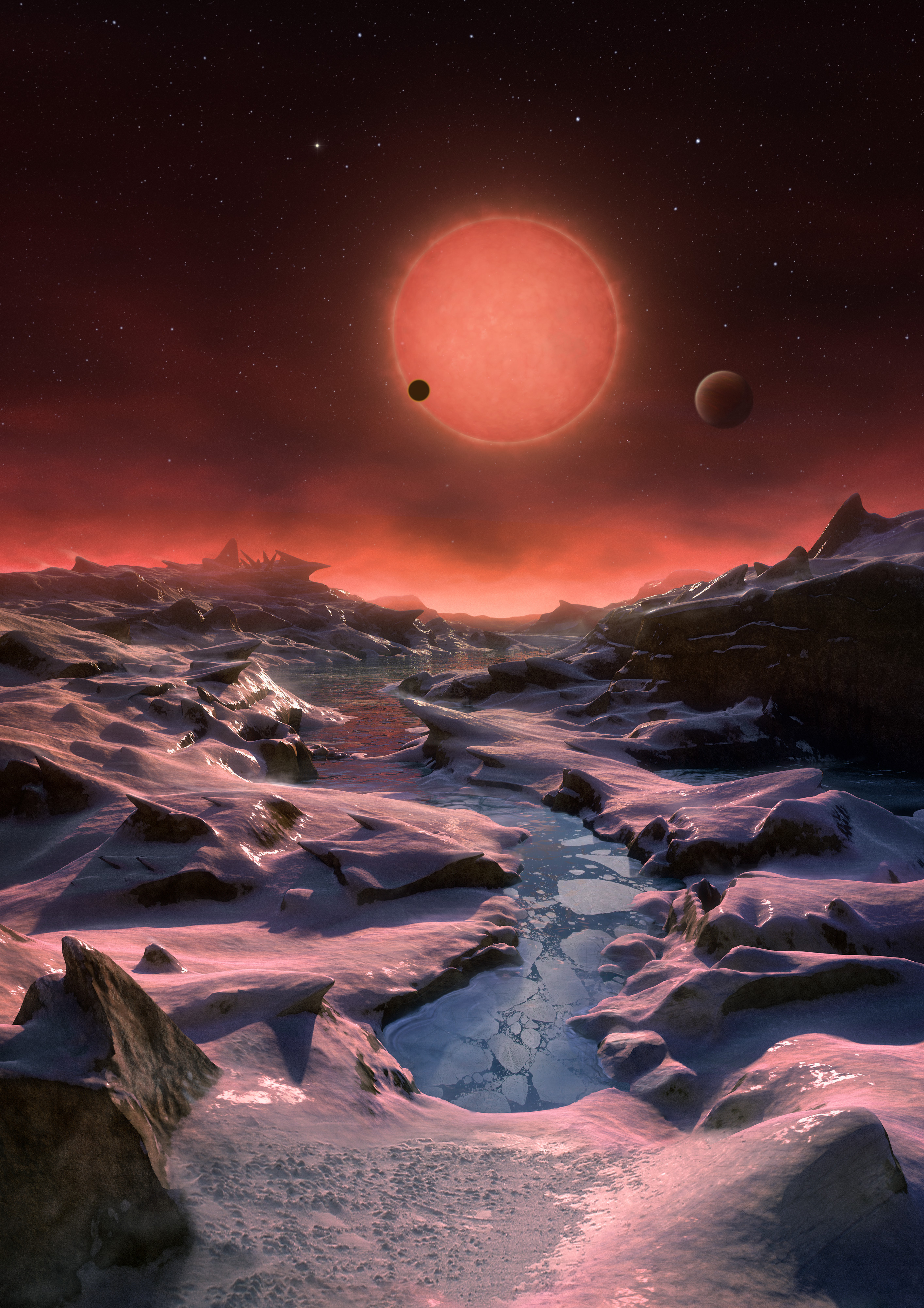 Tri mira v sisteme TRAPPIST 1