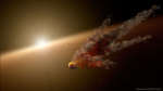 Необъяснимые ослабления блеска звезды KIC 8462852