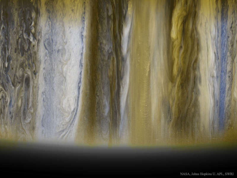 Jupiters Clouds from New Horizons