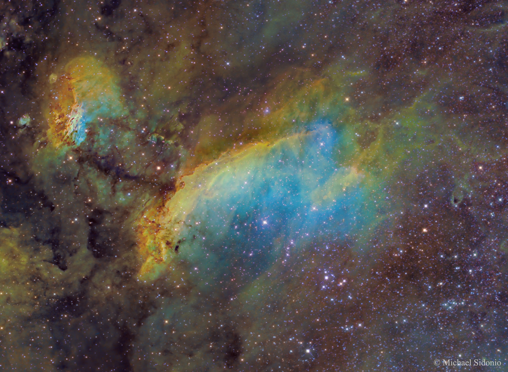IC 4628: The Prawn Nebula
