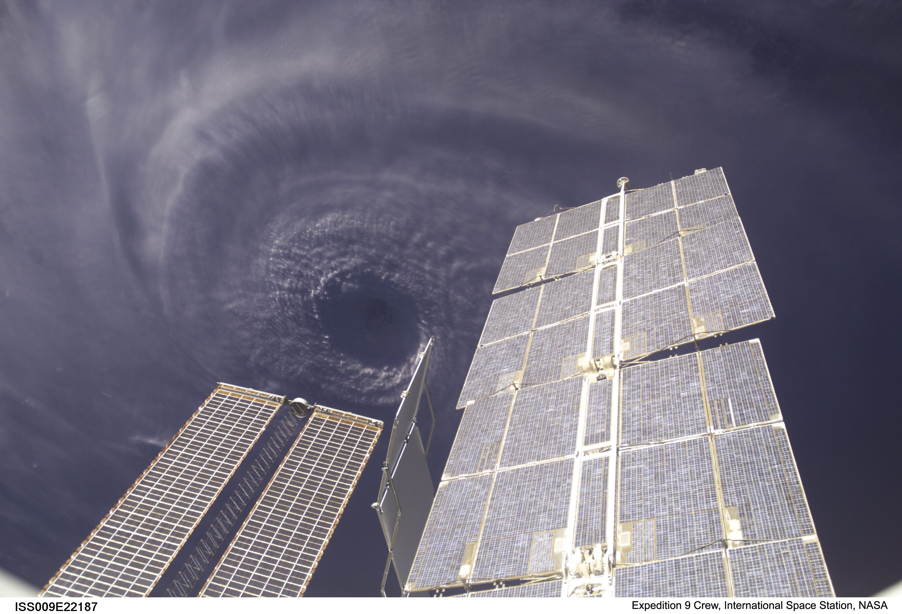 Hurricane Ivan from the Space Station