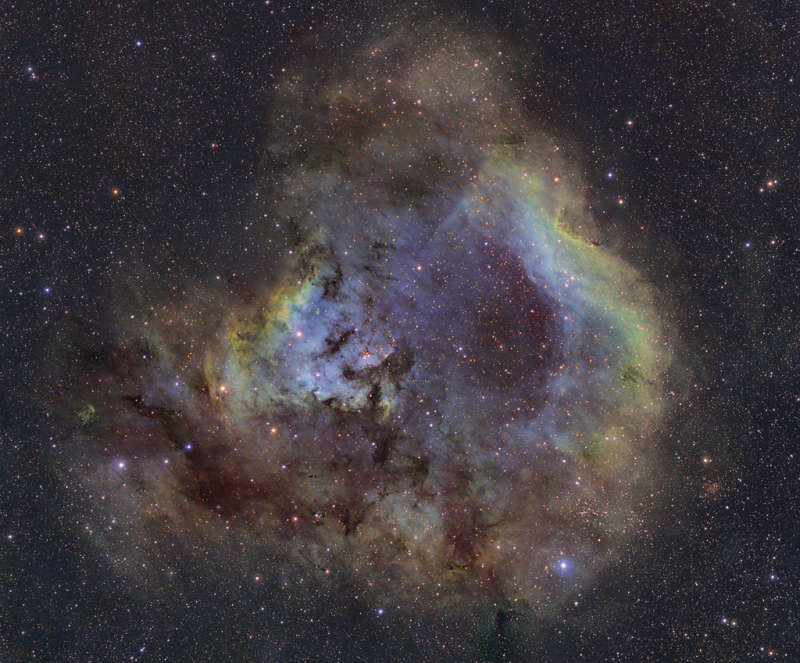 NGC 7822 в Цефее