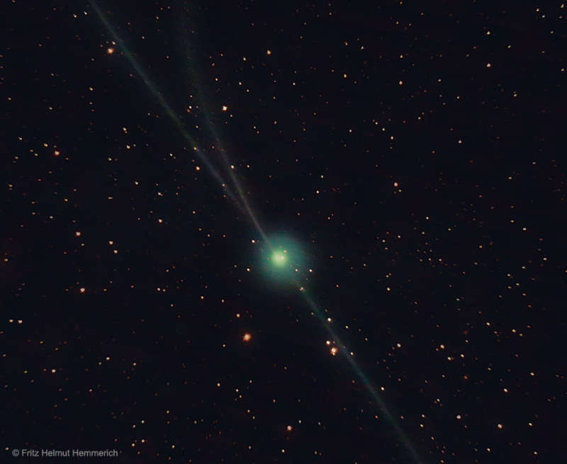 Almost Three Tails for Comet Encke