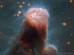 Туманность Конус от телескопа имени Хаббла
