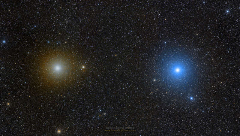 Gemini Stars Pollux and Castor