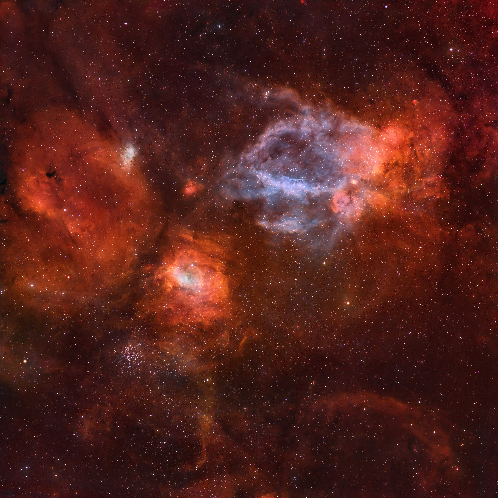 NGC 7635: Bubble in a Cosmic Sea
