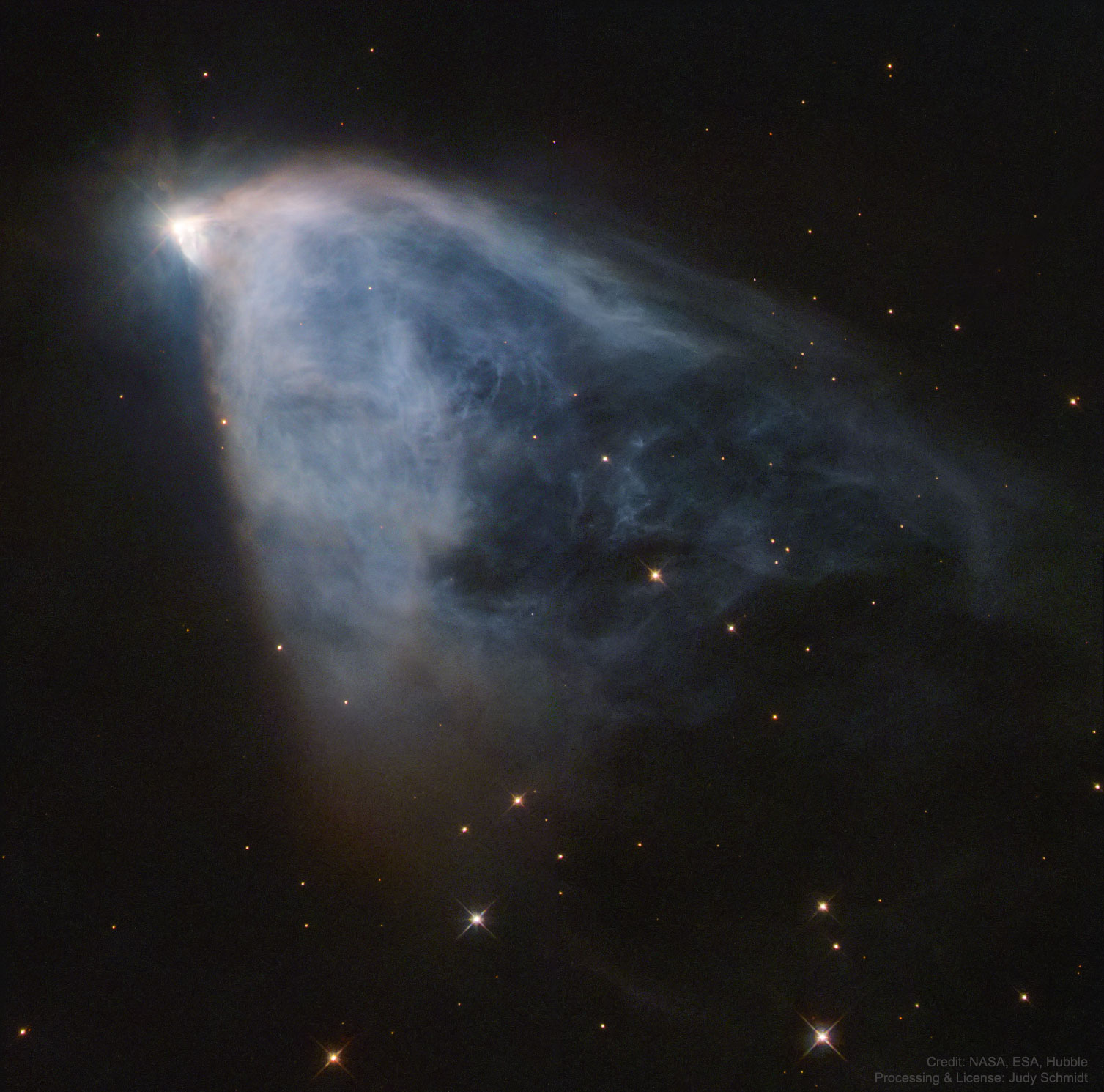 NGC 2261: peremennaya tumannost' Habbla