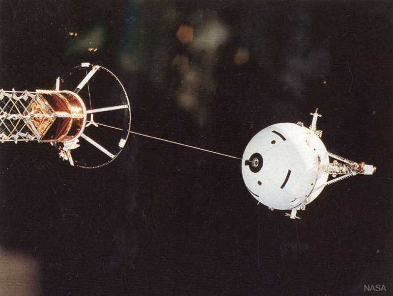 A Tether in Space