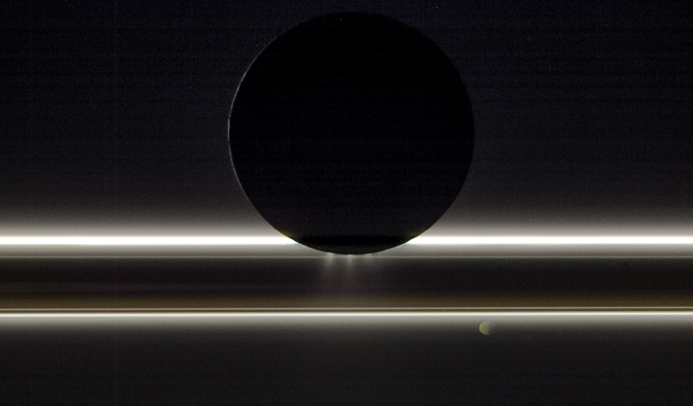 Siluet Encelada