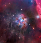 NGC 2023 в тени Конской Головы