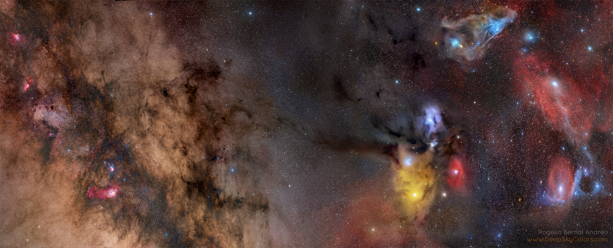 From the Galactic Plane through Antares