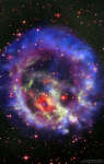 Odinochnaya neitronnaya zvezda v ostatke sverhnovoi E0102-72.3