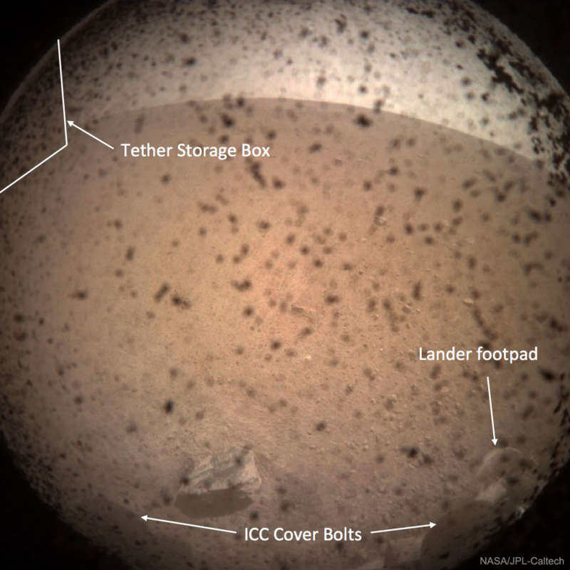 InSights First Image from Mars