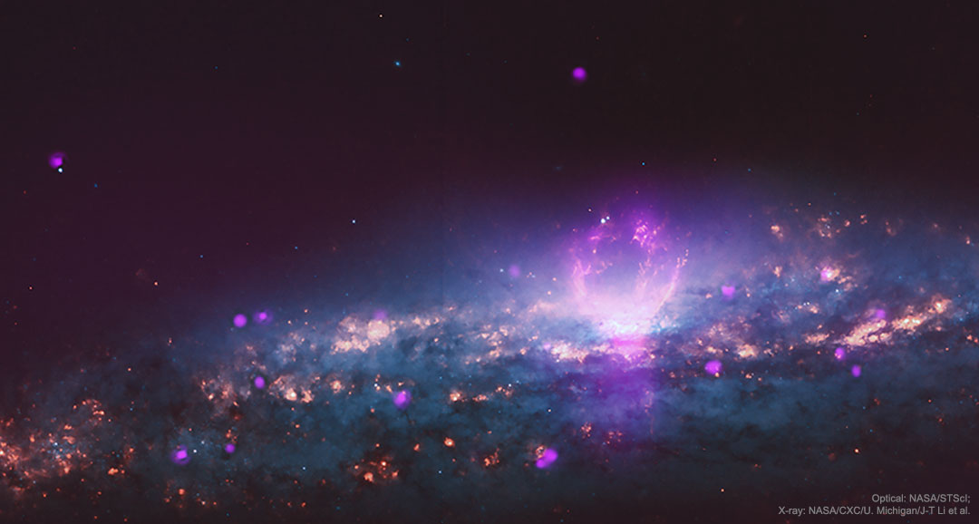 Rentgenovskie sverhpuzyri v galaktike NGC 3079