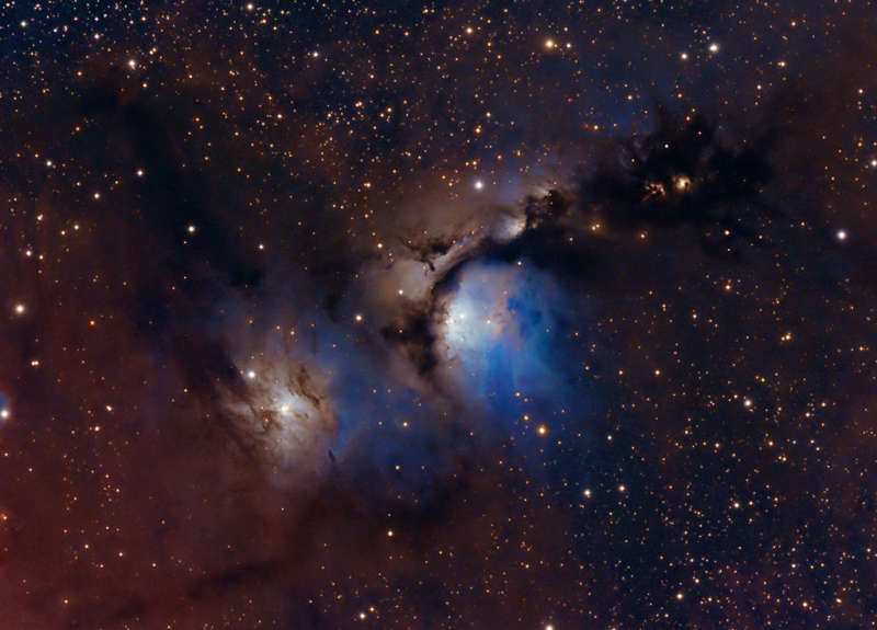 Zvezdnaya pyl' i zvezdnyi svet v M78