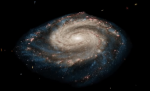 Виртуальный полет над галактикой Водоворот