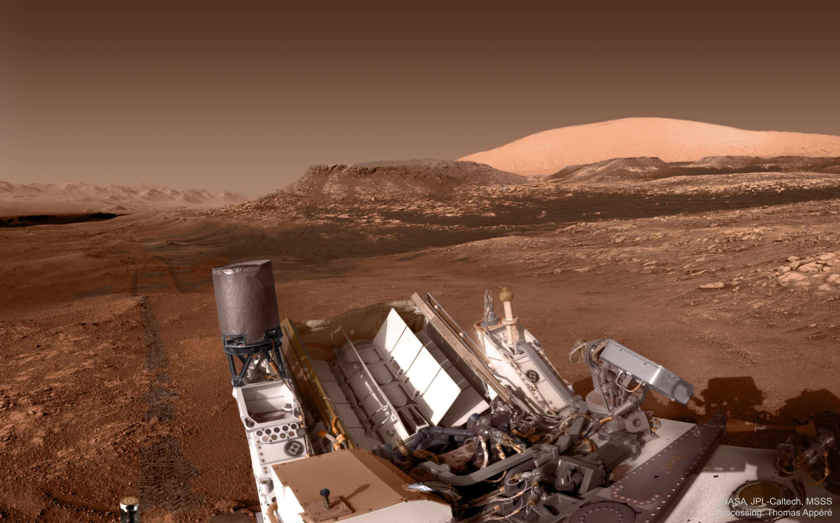 фото марсианского пейзажа