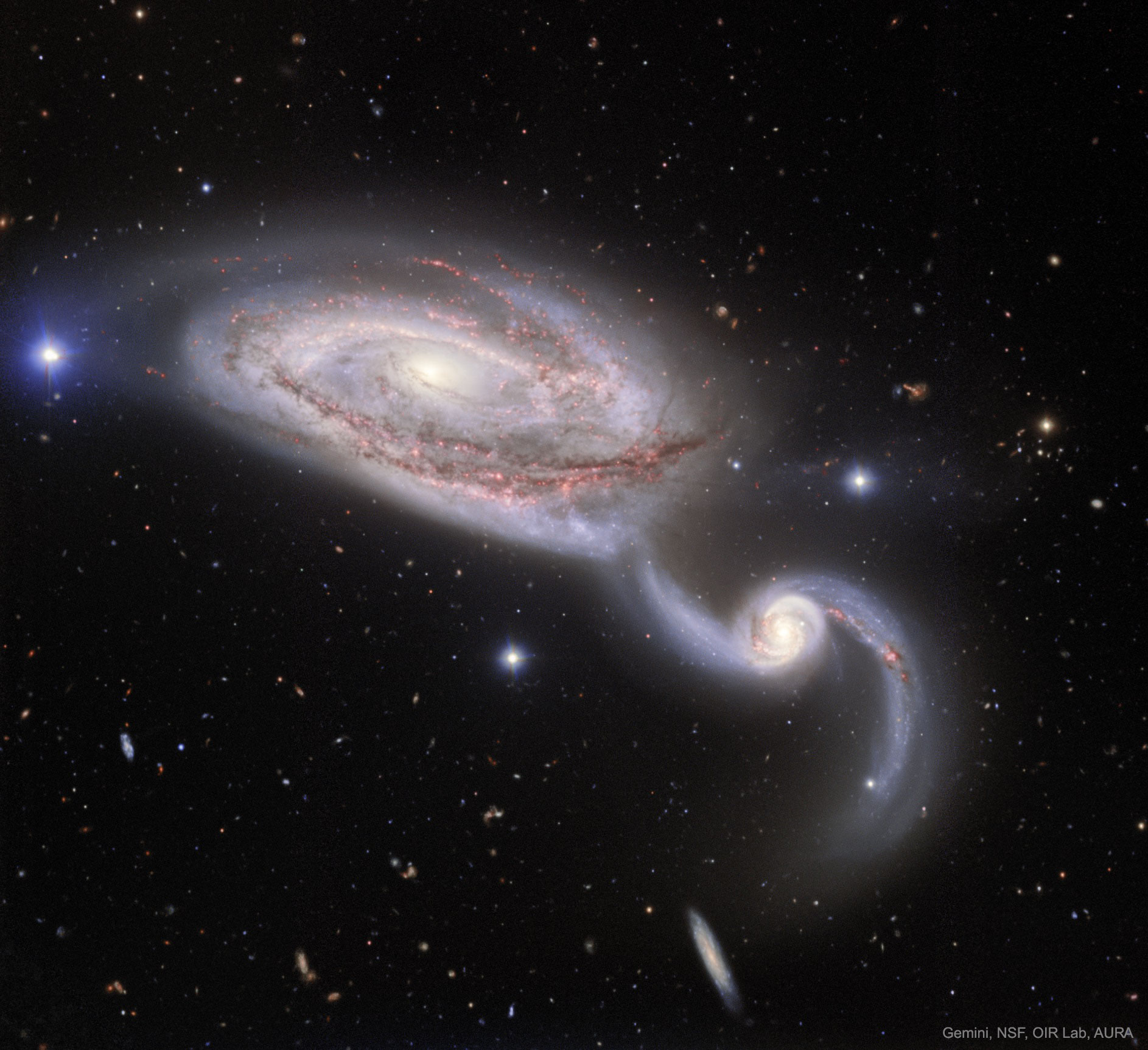    NGC 5394  5395