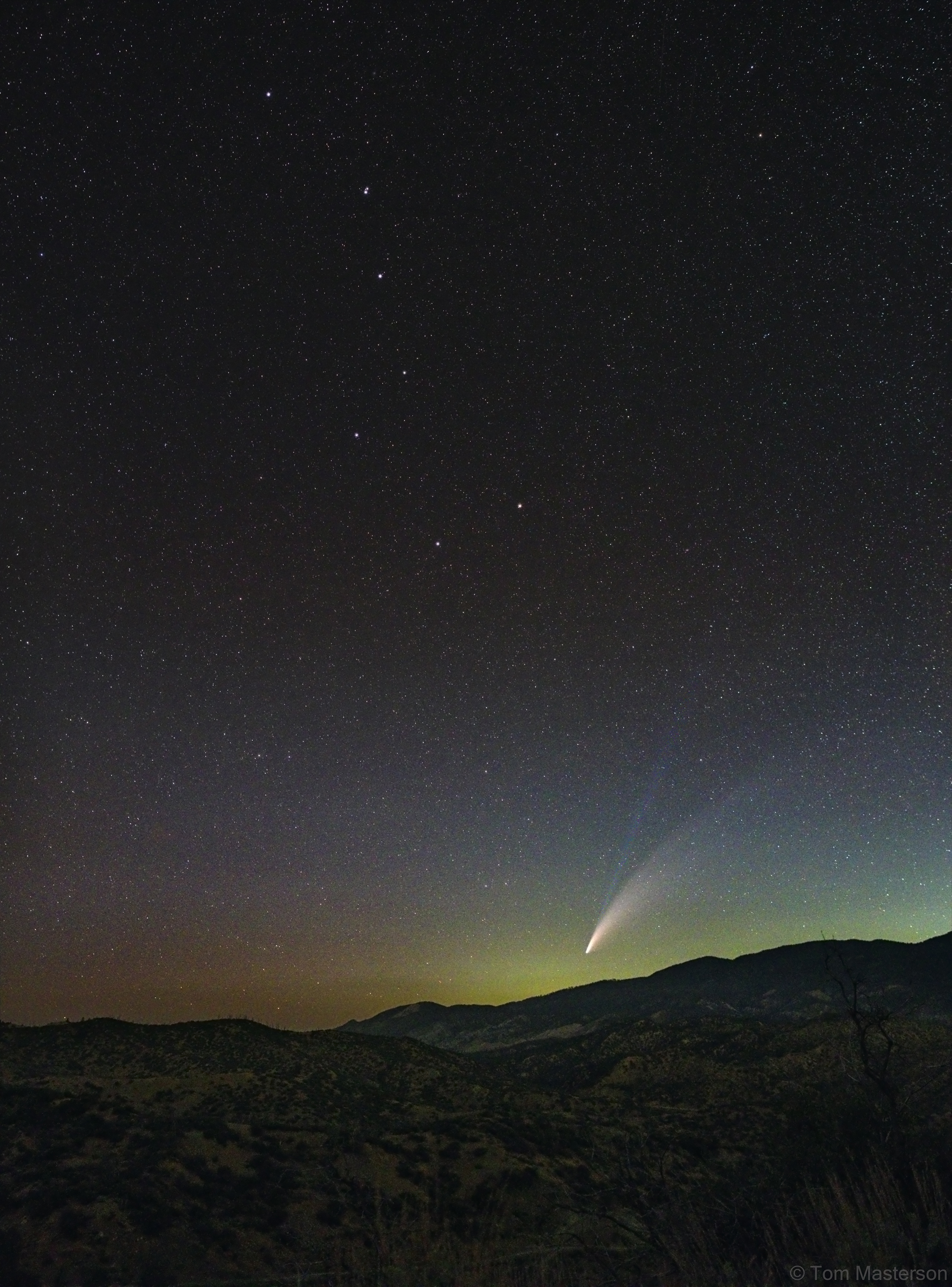 Kak naiti kometu NEOWISE
