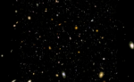 Полет сквозь ультра-глубокое поле Хаббла