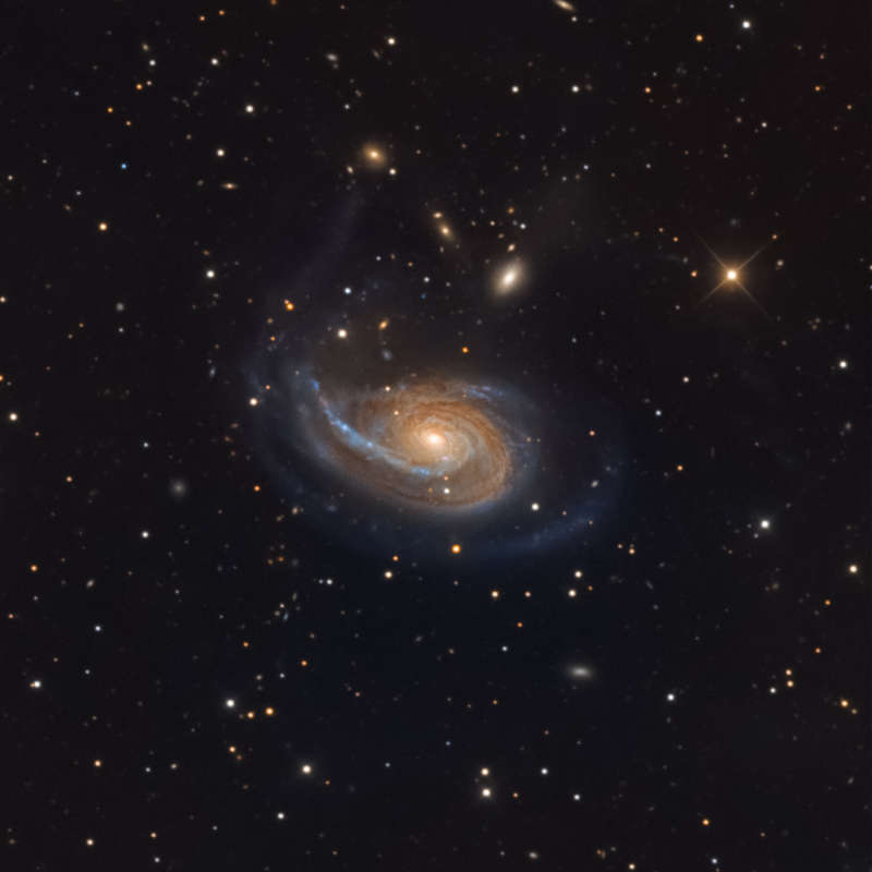 Arp 78: Peculiar Galaxy in Aries