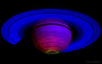 Tancuyushie polyarnye siyaniya na Saturne