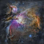 Tumannost' Oriona: vid v teleskop imeni Habbla